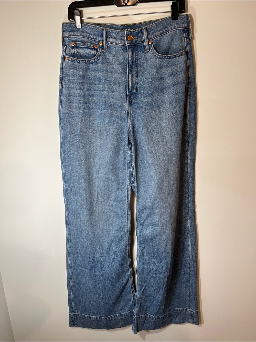 J Crew wide leg trouser jeans size  28